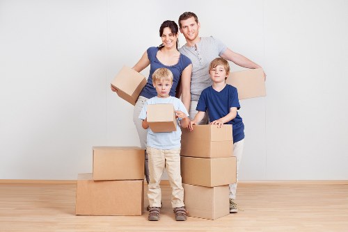 Local removals team helping with a move in Wandsworth