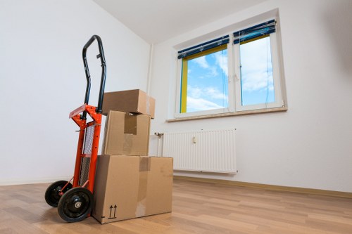 Removal crew handling a flat move with care in Wandsworth