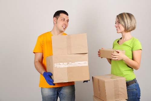 Furniture collection and delivery service in a Wandsworth street